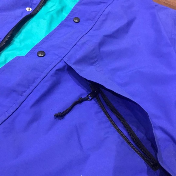 REI Blue Outdoor Gore-Tex Jacket - Picture 3 of 6
